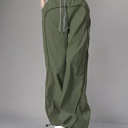 TABADTOD Women Relaxed Loose Fit Trousers-image-17