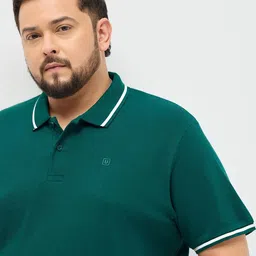 Urbano Plus Men Polo Collar T-shirt image 3