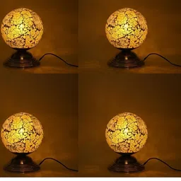 1ST TIME Yellow Glass Cylinder Table Lamps-picture-21