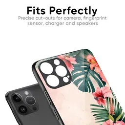 QRIOH Floral Printed iPhone 11 Back Case Mobile Accessories image 2
