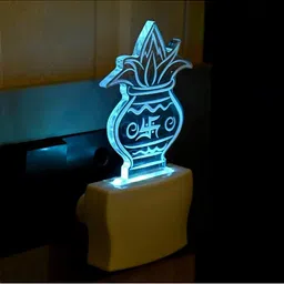 1ST TIME Red & White Acrylic Abstract Shaped Shaped Wall Lamp image 4