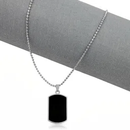 Utkarsh Silver-Plated Geometric Pendants with Chains image 2