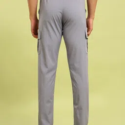 Technosport Men Relaxed Straight Leg Slim Fit Wrinkle Free Trousers image 4