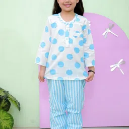 Sangria Kids Printed Night Suit-picture-55