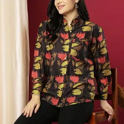 Anni Designer Floral Print Top image 3