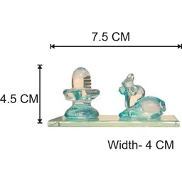 1ST TIME Teal Religious Idol Showpiece image 2