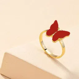 Pinapes Set Of 4 Gold-Plated Ring-picture-35