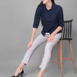 Comfort Lady Pack Of 2 High-Rise Trousers image 4