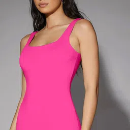 Metronaut Applique Bodycon Midi Dress image 5