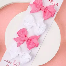 KICKS & CRAWL Girls Set of 4 Alligator Hair Clip-picture-22