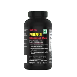 GNC Staminol Max for Men | Blend of 8 Super Herbs With Testofen® | Boosts Testosterone | Harder & Longer Sessions | Improves Stamina, Vitality & Performance | Supports Sexual Health-picture-24