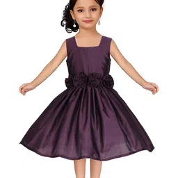 Wish little Satin A-Line Dress-image-35