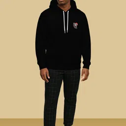 BUYTHATTRENDZ Men Printed Hooded Sweatshirt image 5