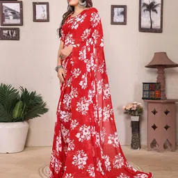Moda Rapido Floral Saree image 2