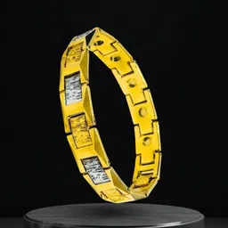 RKB Sales Men Stainless Steel Gold-Plated Link Bracelet-picture-23