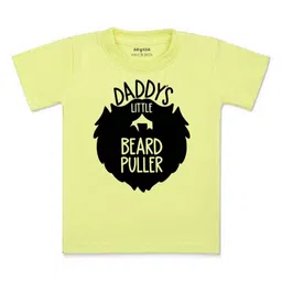 Arvesa Kids Typography Printed Applique T-shirt-picture-11