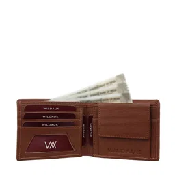 WILDAUK Men Textured PU Two Fold Wallet image 3