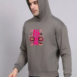 SZN Men Printed Hooded Sweatshirt image 3