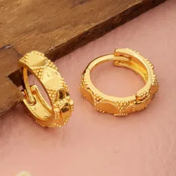 SHREE KRISHNA SHOPPING Gold-Plated Brass Earrings-picture-20