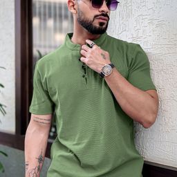 Maniac Men Henley Neck Pockets T-shirt-picture-38