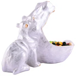 Zart White Idol Showpiece image 3