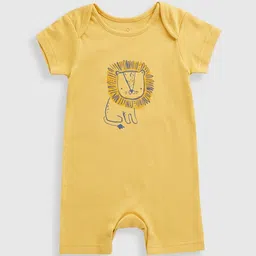 mothercare Infants Pack Of 3 Half Sleeve Romper image 5