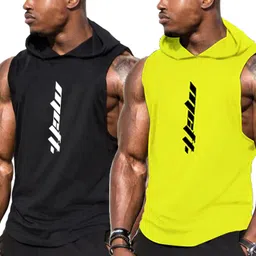 jump cuts Pack of 2 Mens Vest Men Vest image 1