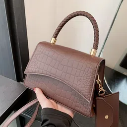 corsica DressBerry Women Colourblocked Structured Handheld Bag-picture-31