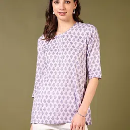 V-Mart Floral Printed Kurti image 3