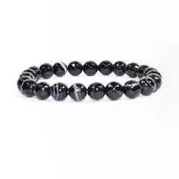 Divine souvenirs Unisex Artificial Beaded Elasticated Bracelet-picture-11