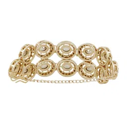 TEEJH Ziya Gold-Plated Silver Wraparound Bracelet image 4