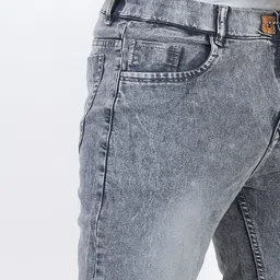 BuaGi Collection Men Regular Fit Mid-Rise Heavy Fade Jeans image 3