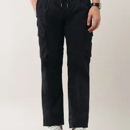 Arrow Sport Men Pure Cotton Straight Fit Cargos-image-20