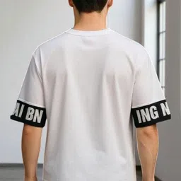 AUTNA Typography Print Relaxed T-shirt image 2