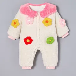 Hopscotch Girls Polyester Floral Printed Bodysuit-picture-33