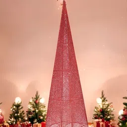TAYHAA Red Christmas Tree Tower-picture-3