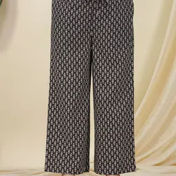Aramya Women Ethnic Motifs Printed Ethnic Palazzos-image-25