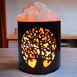 GLOBAL AROMA Pink Metal Contemporary Cylindrical Shaped Table Lamp-picture-24