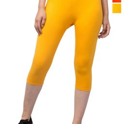 HIRRUX Women Pack Of 2 Skinny Fit Capris-picture-23