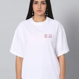 Besick Women Typography Printed T-shirt-picture-30