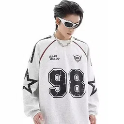 StyleCast x Revolte Men Typography Printed Sweatshirt image 3