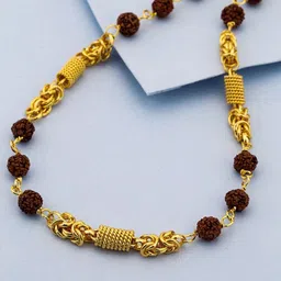 SANAA CREATIONS Unisex Brass Gold-Plated Antique Chain-picture-21