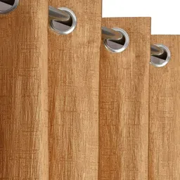 GEET CREATIONS Brown Room Darkening 9 Feet Long Door Curtain-image-30