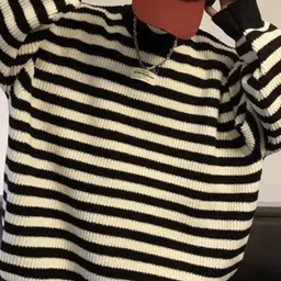 StyleCast x Revolte Striped Round Neck Pullover Sweater image 5