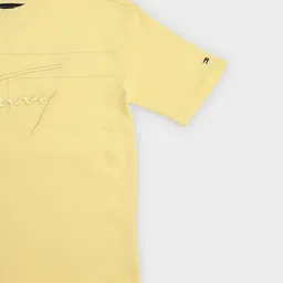 Tommy Hilfiger Boys Brand Logo Printed Relaxed Fit Cotton T-Shirt image 2