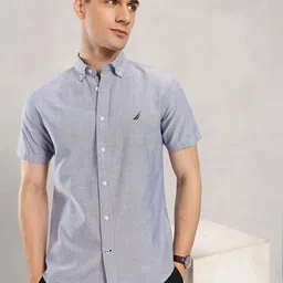Nautica Slim Fit Pure Cotton Casual Shirt-picture-37