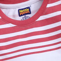 Nottie Planet Boys Cotton Printed T-shirt & Pant Set image 2