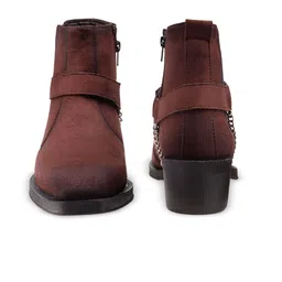 Bxxy Men Solid Suede Chelsea Boots image 3