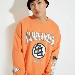 max Men Printed Pullover Sweatshirt image 2