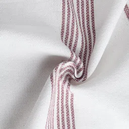 Arrabi Set Of 4 Off-White Striped Handwoven Cotton 210 GSM Hand Towels image 2